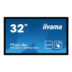 iiyama ProLite TF3215MC-B1 - LED monitor - 32" (31.5" zobrazitelný) - open frame - dotyková obrazovka - 1920 x 1080 Full HD (1080p) @ 60 Hz - A-MVA3 - 500 cd m2 - 3000:1 - 8 ms - HDMI, VGA - černá