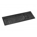 Kensington Advance Fit Ultra-Slim - Klávesnice - bezdrátový - 2.4 GHz - francouzská - černá