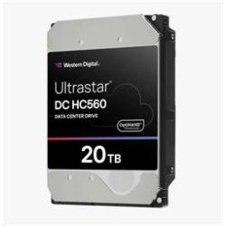 Western Digital Ultrastar DC HC560 3.5in 26.1MM 20000GB 512MB 7200RPM SAS ULTRA 512E TCG P3 