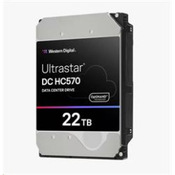 Western Digital Ultrastar DC HC570 3.5in 26.1MM 22000GB 512MB 7200RPM SAS ULTRA 512E TCG P3 