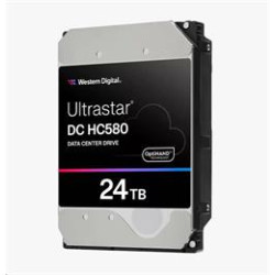 Western Digital Ultrastar DC HC580 3.5in 26.1 24TB 512 7200RPM SATA ULTRA 512E TCG NP3 