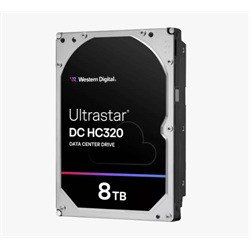 Western Digital Ultrastar DC HC320 3.5in 26.1MM 8000GB 256MB 7200RPM SATA ULTRA 4KN SE 