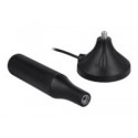 Delock LTE Antenna - Anténa - Smart Home - 3 - 5 dBi - všesměrová - vnitřní venkovní, upevnění magnetem - černá