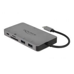 Delock - Dokovací stanice - USB-C - VGA, HDMI - GigE