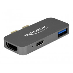 Delock Mini Docking Station for Macbook with 5K - Dokovací stanice - USB-C 3.1 Thunderbolt 3 - HDMI