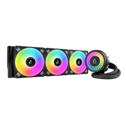 ARCTIC Liquid Freezer III - 360 A-RGB (White) : All-in-One CPU Water Cooler with 360mm radiator and