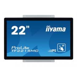 iiyama ProLite TF2215MC-B2 - LED monitor - 22" (21.5" zobrazitelný) - open frame - dotykový displej - 1920 x 1080 Full HD (1080p) @ 60 Hz - IPS - 350 cd m2 - 1000:1 - 14 ms - HDMI, VGA, DisplayPort - černá