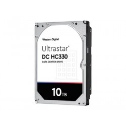 WD Ultrastar DC HC330 WUS721010AL5204 - Pevný disk - šifrovaný - 10 TB - interní - 3.5" - SAS 12Gb s - 7200 ot min. - vyrovnávací paměť: 256 MB