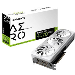 GIGABYTE VGA NVIDIA GeForce RTX 4070 SUPER AERO OC 12G, 12G GDDR6X, 3xDP, 1xHDMI