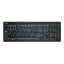 Kensington Advance Fit Slim - Klávesnice - bezdrátový - 2.4 GHz - černá