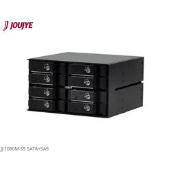 Jou Jye Backplane SAS SATA 8x 2,5"HDD do 2x 5,25" pozice