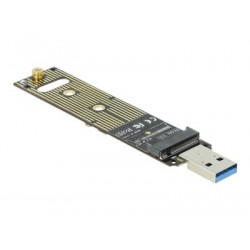 Delock - Řadič úložiště - M.2 - M.2 NVMe Card - 10 Gbit s - USB 3.1 (Gen 2)