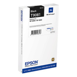 Epson originální ink C13T90814N, T9081, XL, black, 100ml, Epson WorkForce Pro WF-6090DW