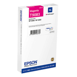 Epson originální ink C13T90834N, T9083, XL, magenta, 39ml, Epson WorkForce Pro WF-6090DW, WF-6590