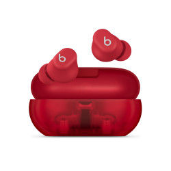 Beats Solo Buds ANC BT Bezdrát Transparent Red