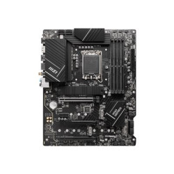 Základní deska MSI PRO Z790-P WIFI - ATX - zásuvka LGA1700 - Z790 Čipová sada - USB 3.2 Gen 1, USB 3.2 Gen 2, USB-C 3.2 Gen2, USB-C 3.2 Gen 2x2 - 2.5 Gigabit LAN, Wi-Fi 6, Bluetooth - vestavěná grafika (vyžaduje CPU) - HD Audio (8 kanálů)