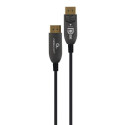 Gembird kábel DisplayPort (M - M), 8K, aktívny, optický (AOC), s Ethernetom, prémiový, 30 m, čierny