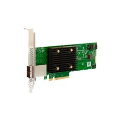 Broadcom HBA 9500-8e Tri-Mode - Řadič úložiště - 8 Kanál - SATA 6Gb s SAS 12Gb s PCIe 4.0 (NVMe) - PCIe 4.0 x8