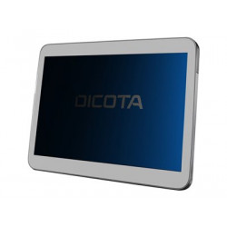 DICOTA Secret - Ochrana obrazovky pro tablet - s bezpečnostním filtrem - čtyřcestné - lepicí - 10.2" - černá - pro Apple 10.2-inch iPad (7. generace)