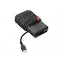Lenovo ThinkPad 65W Slim AC Adapter (USB Type-C) - Síťový adaptér - AC 90-265 V - 65 Watt - černá - pro ThinkPad L13 Gen 2; L13 Yoga Gen 2; L14 Gen 3; L15 Gen 3; T14s Gen 2; X13 Gen 2