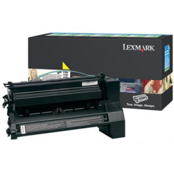 Tonerová cartridge Lexmark C780, C782, yellow, C780H1YG, 10000s, return, O