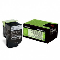 Originální toner, Lexmark, CX410 510, black, 80C2HK0, 4000 str.