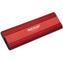 PATRIOT TRANSPORTER Lite 512GB Portable SSD USB 3.2 Gen2 USB-C externí hliníkové tělo červený