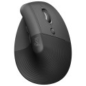 Logitech myš Lift Vertical Ergonomic Mouse for Business bezdrátová pro praváky grafit-černá
