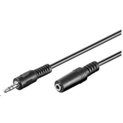 PREMIUMCORD Kabel audio 3,5mm Jack - Jack prodlužovací 3m (M F, stereo)