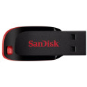 SanDisk Flash Disk 128GB Cruzer Blade, USB 2.0, černá
