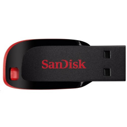 SanDisk Flash Disk 128GB Cruzer Blade, USB 2.0, černá