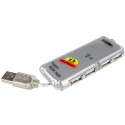 PremiumCord USB 2.0 HUB 4-portový bez napájení