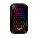 ADATA External SSD 512GB SE770G USB 3.0 černá žlutá LED RGB