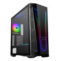Cooler Master case MasterBox 540, Mid Tower, ATX, USB3.2, USB-C, bez zdroje, průhledná bočnice, černá