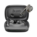 Poly bluetooth headset Voyager Free 60 MS Teams, BT700 USB-C adaptér, nabíjecí pouzdro, černá