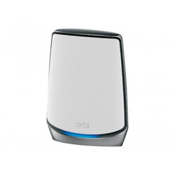 NETGEAR Orbi RBS850 - Wi-Fi extender - 4 porty - GigE - Wi-Fi 6 - 2.4 GHz, 5 GHz - desktop
