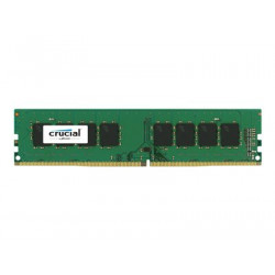 Crucial - DDR4 - modul - 4 GB - DIMM 288-pin - 2400 MHz PC4-19200 - CL17 - 1.2 V - bez vyrovnávací paměti - bez ECC