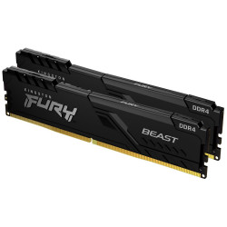 KINGSTON FURY Beast Black 32GB DDR4 3200MHz CL16 DIMM KIT 2x 16GB