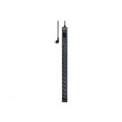 APC Easy Basic Rack PDU EPDU1116B-SCH - Rozvodná jednotka PDU (k montáži na regál) - AC 200 208 230 V - 3680 VA - vstup: CEE 7 4 - výstupní konektory: 14 (CEE 7 3) - 0U - 3 m kabel - černá - pro P N: AR9300SP, AR9300SP-R, AR9307SP, AR9307SP-R, SMC1000I-2UC, SMC1000IC, SMC1500I-2UC