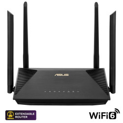 ASUS RT-AX53U (AX1800) WiFi 6 Extendable Router, AiMesh, 4G 5G Mobile Tethering