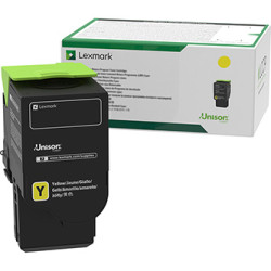 Lexmark originální toner 78C2XY0, yellow, 5000str., extra high capacity, return, Lexmark CS421dn, CS521dn, CS622de, CX421adn, CX52