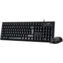 GENIUS KM-100SE Drátový set Copilot USB černá CZ+SK layout