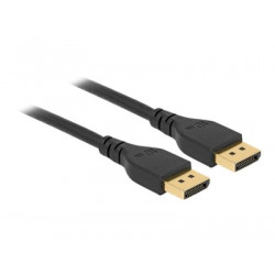Delock - Kabel DisplayPort - DisplayPort (M) do DisplayPort (M) - DisplayPort 1.4 - 2 m - podpora 8K - černá