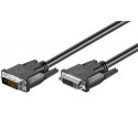 PremiumCord DVI-D prodlužovací kabel,dual-link,DVI(24+1),MF, 2m