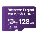 WD Purple SC QD101 WDD128G1P0C - Paměťová karta flash - 128 GB - UHS-I U1 Class10 - microSDXC UHS-I - purpurová