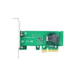 Delock PCI Express x4 Card  1 x internal SFF-8643 NVMe - Low Profile Form Factor - Řadič úložiště - U.2 NVMe nízký profil - 64 Gbit s - PCIe 4.0 x4