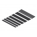 Delock Heat Shrink Tube Set - Souprava hadiček pro chladič - 10 cm - černá