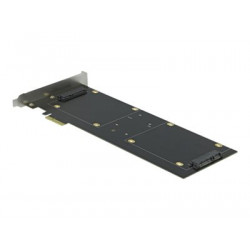 Delock - Řadič úložiště (RAID) - 4 Kanál - SATA 6Gb s - RAID 0, 1, 10, JBOD - PCIe 2.0 x4