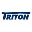 Triton - Dveře regálu - šedá, RAL 7035 - 32U