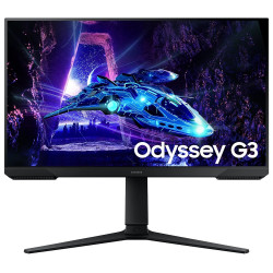 Samsung Odyssey G30D LCD VA/PVA/MVA 24" 1920 x 1080 1ms 250nitů 3000:1 180Hz   Pivot   Černá 